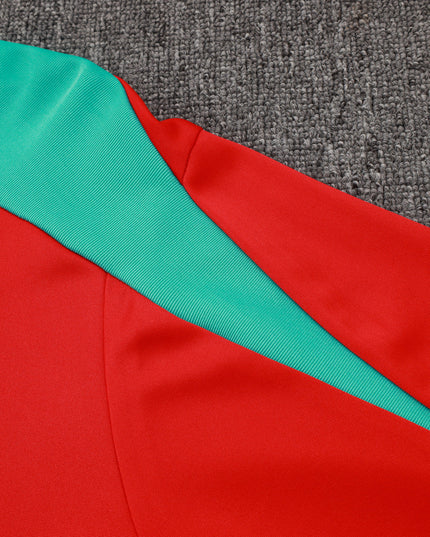 2024-25 Portugal Red Training Suit S-2XL