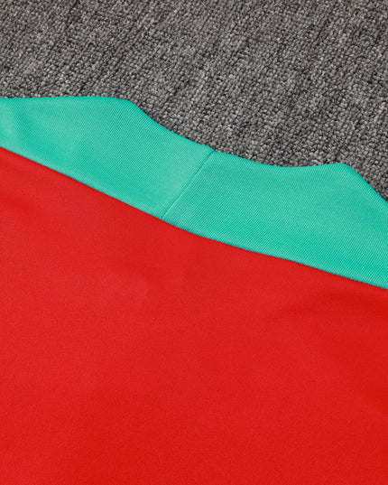 2024-25 Portugal Red Training Suit S-2XL