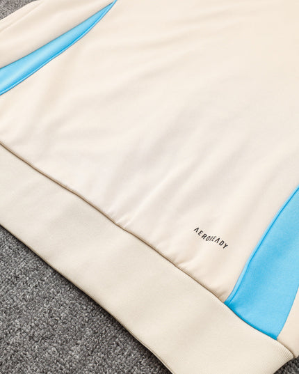 2024-25 Argentina Beige Training Suit S-2XL