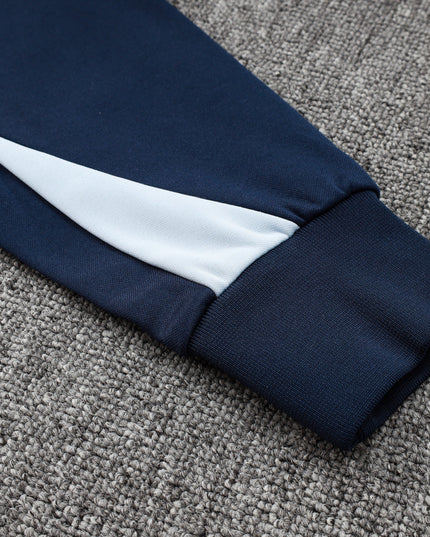 2024-25 French royal blue hat training suit S-2XL