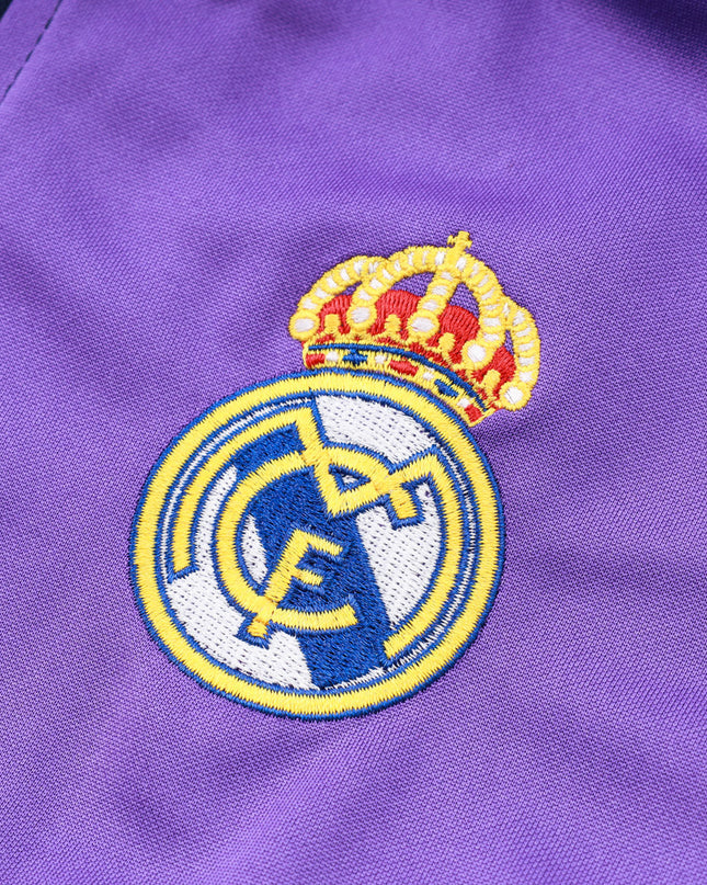2024-25 Real Madrid Bule-Purple Training Suit Kit Long zipper S-2XL