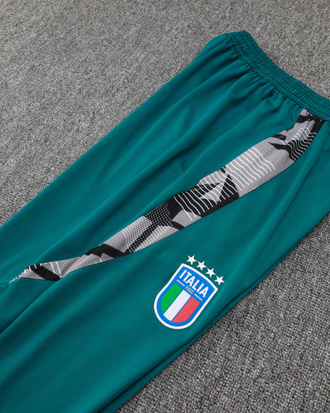 2024-25 Italy Dark Green Training Suit S-2XL