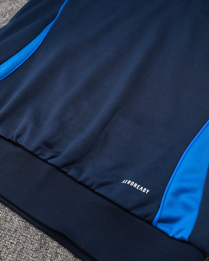 2024-25 Italy Royal Blue Hat Training Suit S-2XL