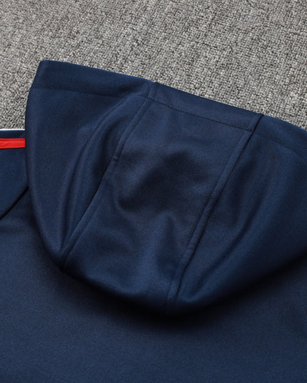 2024-25 Italy Royal Blue Hat Training Suit S-2XL