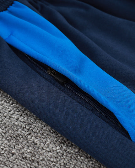 2024-25 Italy Royal Blue Hat Training Suit S-2XL