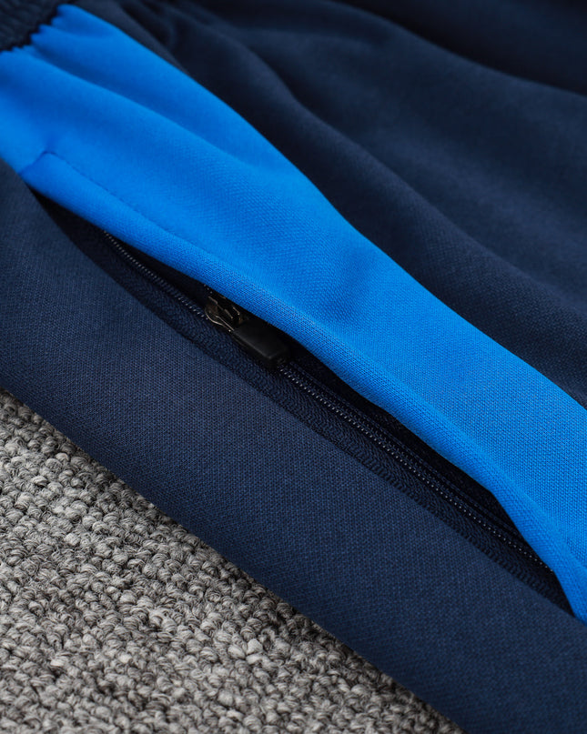 2024-25 Italy Royal Blue Hat Training Suit S-2XL