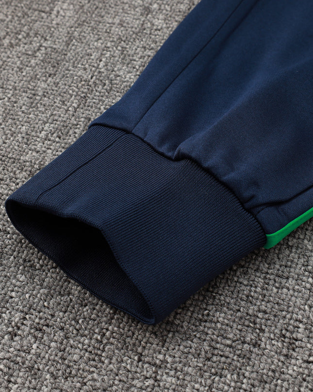 2024-25 Italy Royal Blue Hat Training Suit S-2XL