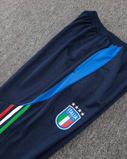 2024-25 Italy Royal Blue Hat Training Suit S-2XL
