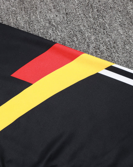 2024-25 German Black (sleeves red, yellow) training suit S-2XL