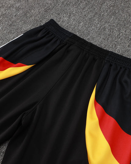 2024-25 German White (sleeves red, yellow and black) training suit S-2XL