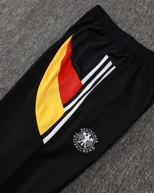 2024-25 German White (sleeves red, yellow and black) training suit S-2XL