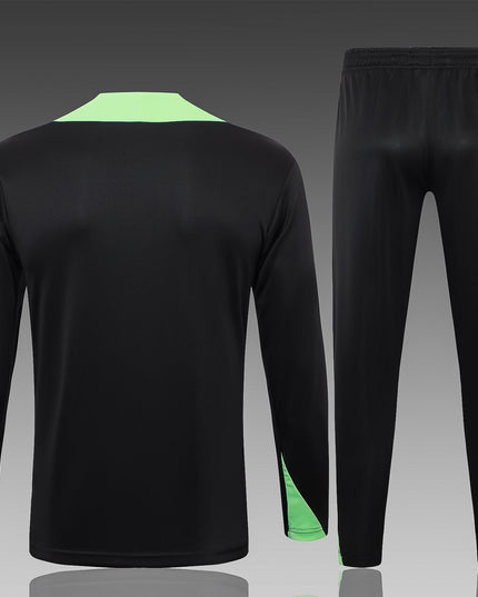 2024-25 Brazilian Black Training Suit S-2XL