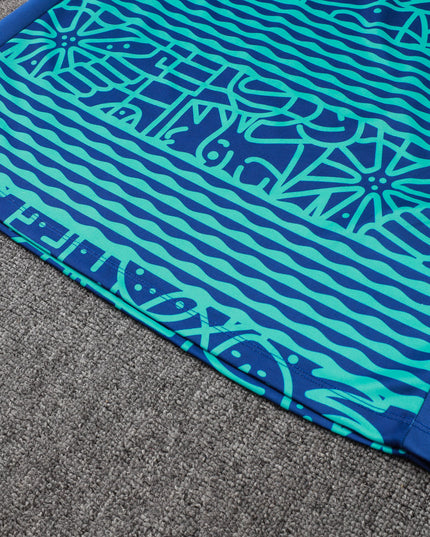 2024-25 Brazilian Royal Blue Inkjet Training Suit S-2XL