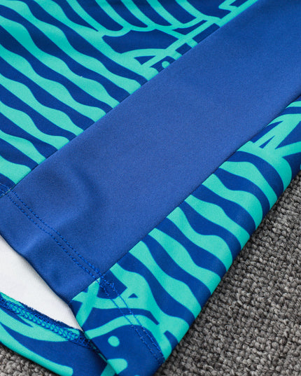 2024-25 Brazilian Royal Blue Inkjet Training Suit S-2XL