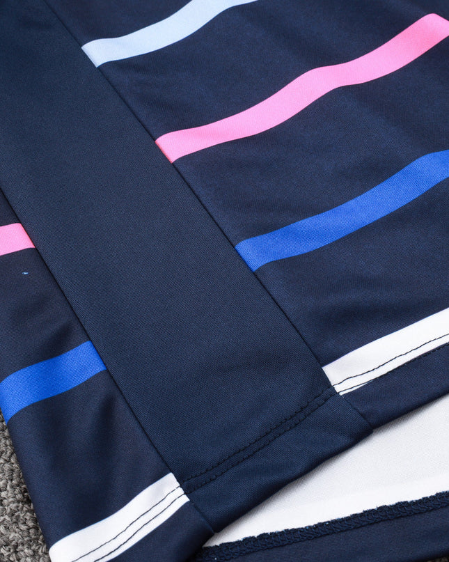 2024-25 French royal blue striped training suit S-2XL