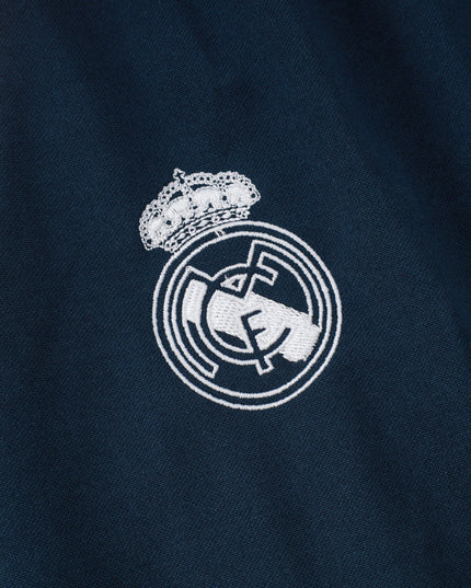 2024-25 Real Madrid White Training Suit Kit Long zipper S-2XL