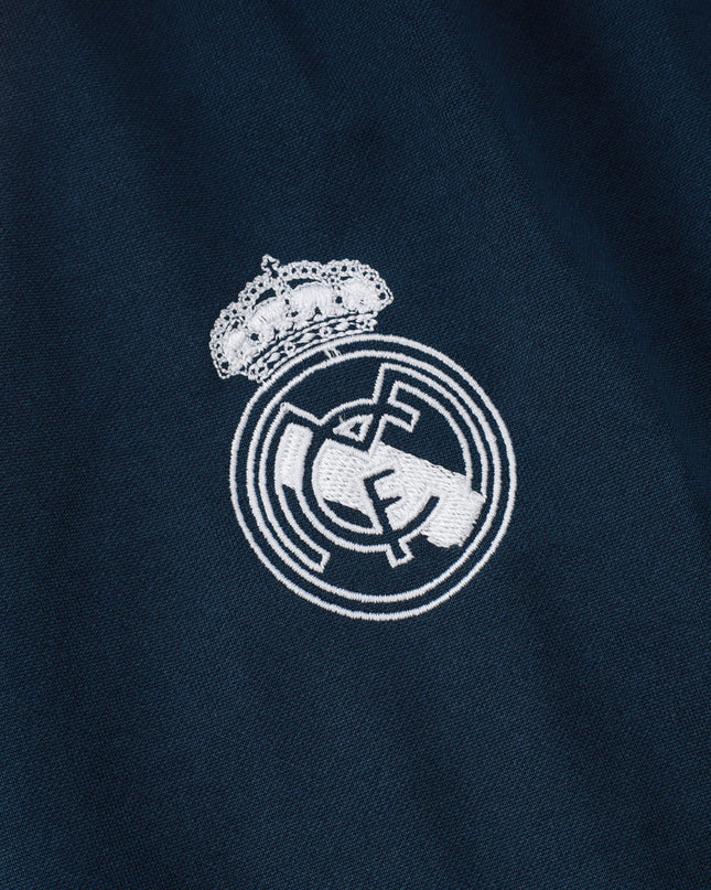 2024-25 Real Madrid White Training Suit Kit Long zipper S-2XL