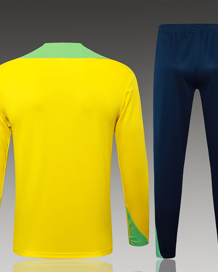 2024-25 Brazilian Yellow Training Suit S-2XL