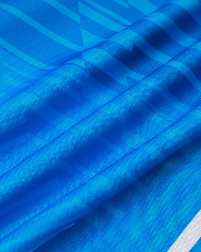 2024-25 Napoli Lake Blue Inkjet Long Pull Training Suit S-2XL