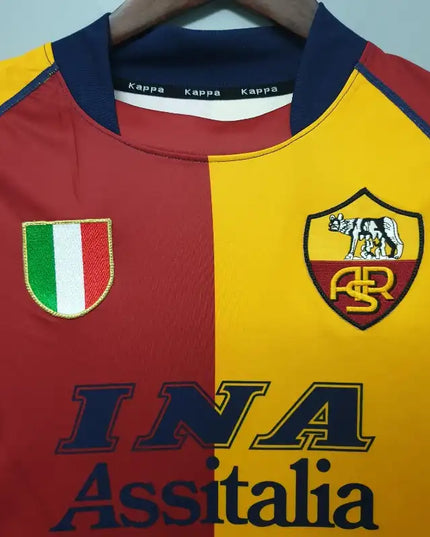 Roma 2001/02 Home Shirt (Champions League)
