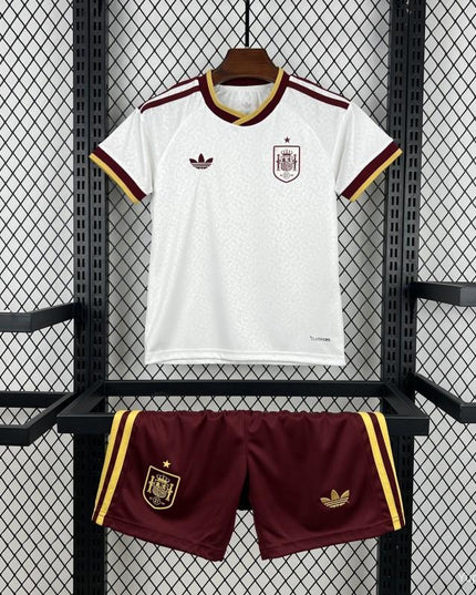 Spain 2026 World Cup Away Kids Kit