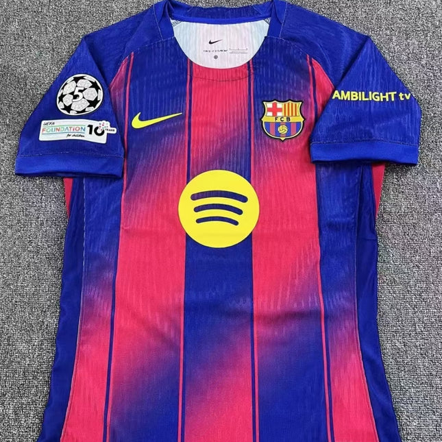 Barca 25/26 Home Player Version Shirt