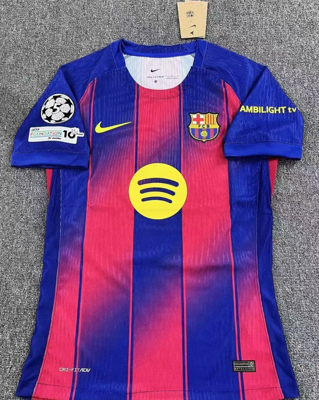Barca 25/26 Home Player Version Shirt