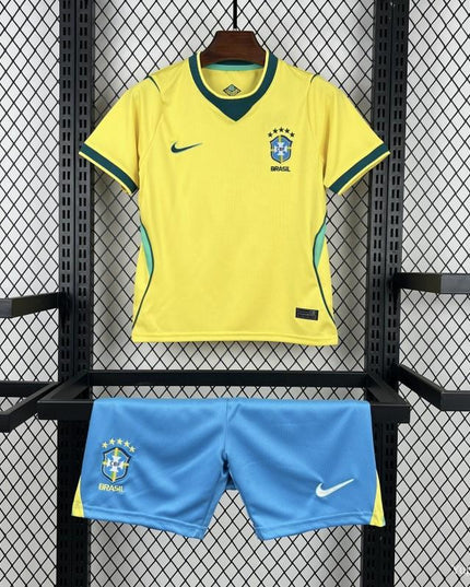Brazil 2026 World Cup Home Kids Kit