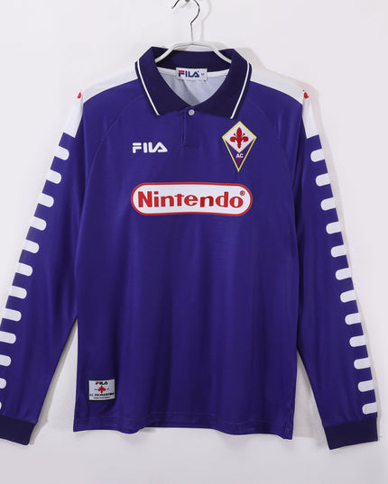 Fiorentina 1998/99 Long Sleeve Home Shirt
