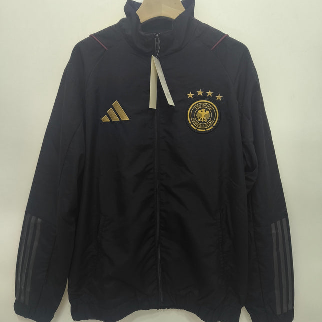 Germany Windbreaker (Black And Gold)