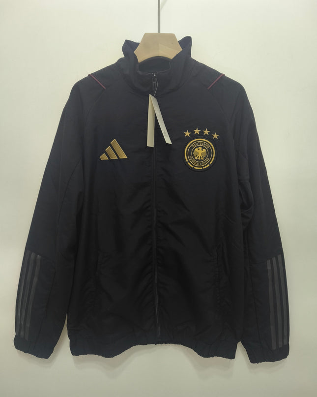 Germany Windbreaker (Black And Gold)