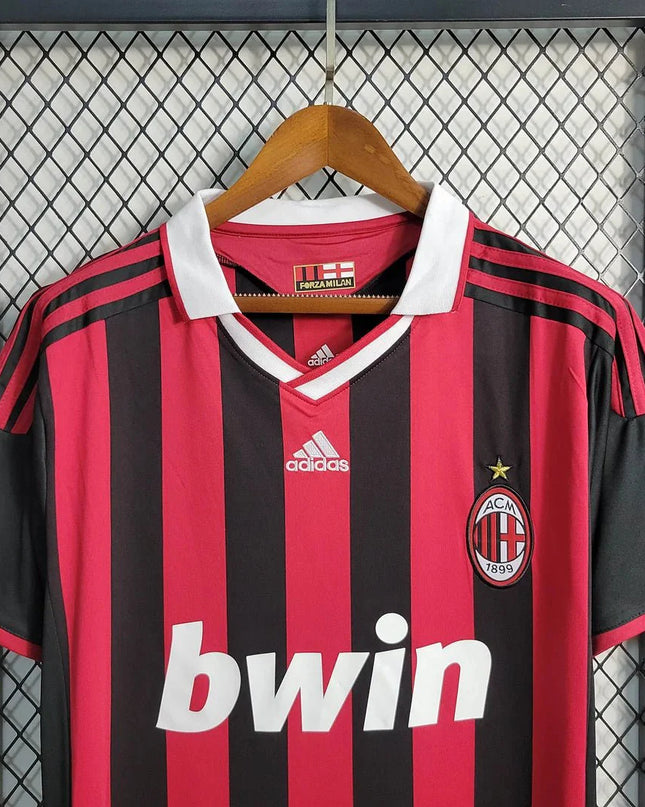 Camiseta local del AC Milan 09/10