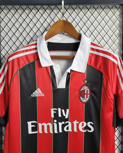 Camiseta local del AC Milan 12/13