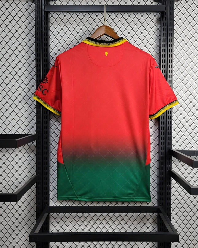 Camiseta especial roja 24/25 del AC Milan × OFF-White