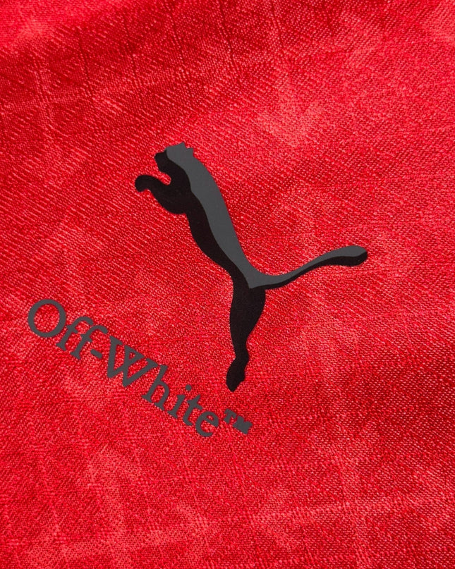Camiseta especial roja 24/25 del AC Milan × OFF-White