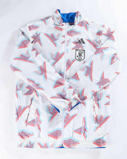 Japan Reversible Windbreaker (White And Blue)