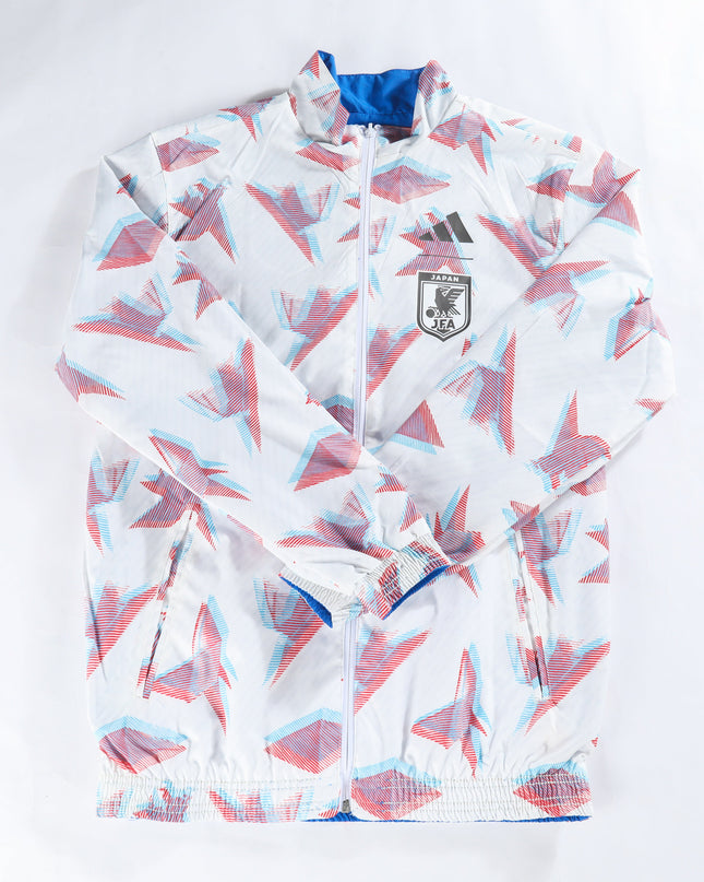 Japan Reversible Windbreaker (White And Blue)
