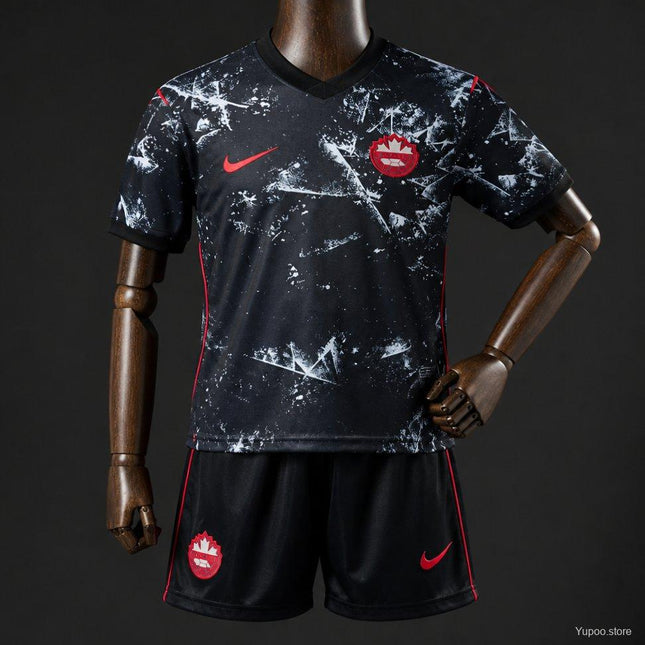 Canada 2026 World Cup Away Kids Kit