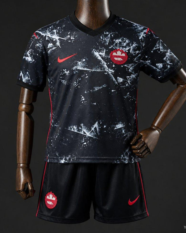 Canada 2026 World Cup Away Kids Kit