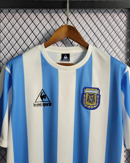 Camiseta local de Argentina 86/87