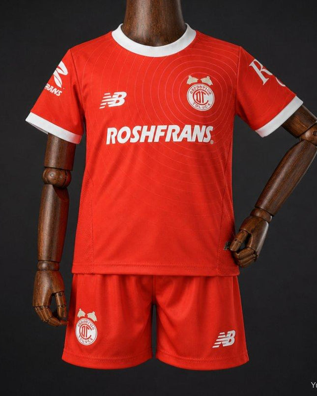 Deportivo Toluca FC 26/27 Home Kids Kit