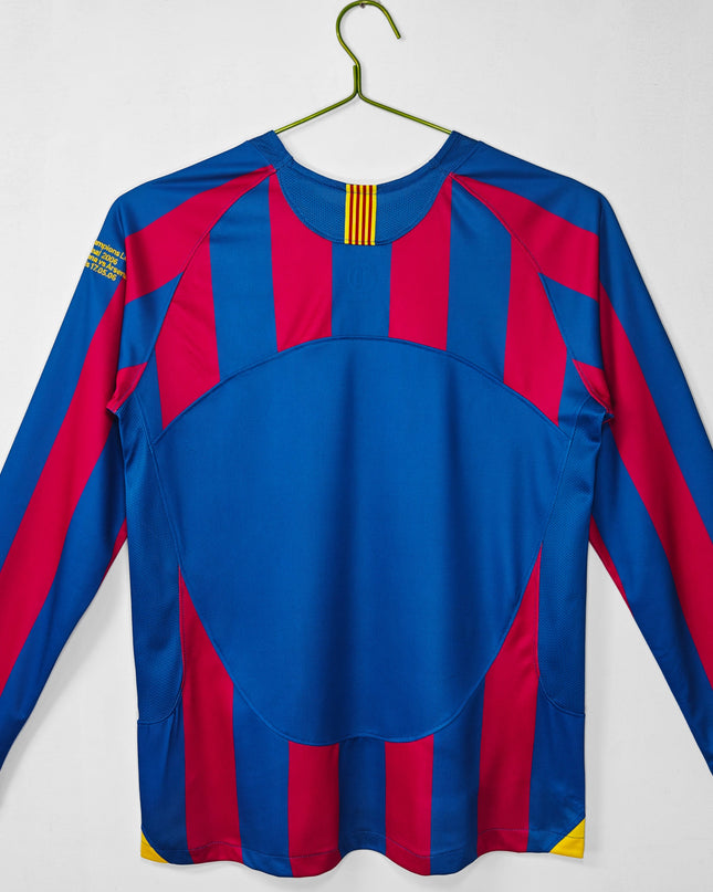 Barcelona 2005/06 Long Sleeve Home Shirt