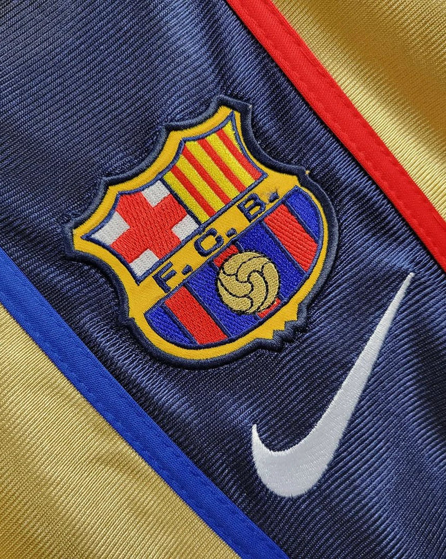 Camiseta visitante del Barça 01/02