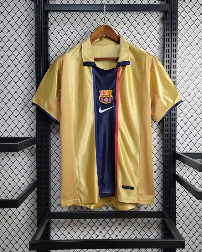 Camiseta visitante del Barça 01/02