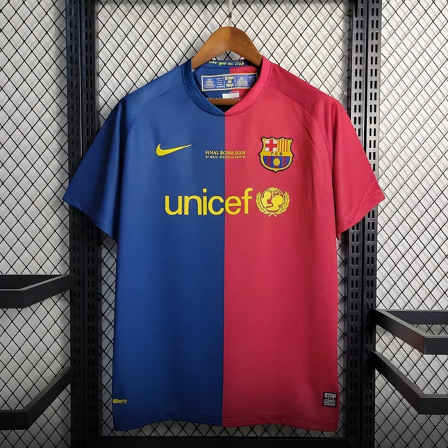Barca 08/09 Home Shirt - UCL Final