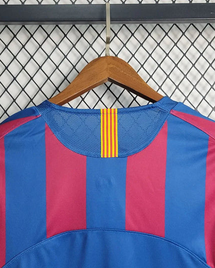 Barcelona 2005 L/S UCL Home Shirt