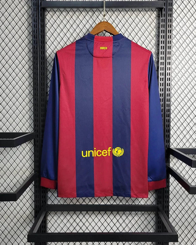 Barcelona 2014 Home L/S UCL Shirt