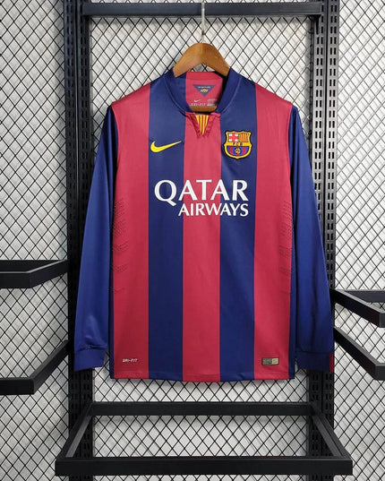 Barcelona 2014 Home L/S UCL Shirt