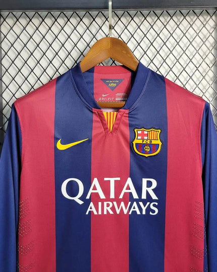 Barcelona 2014 Home L/S UCL Shirt