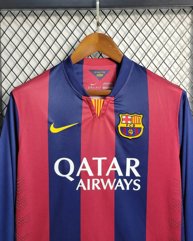 Barcelona 2014 Home L/S UCL Shirt